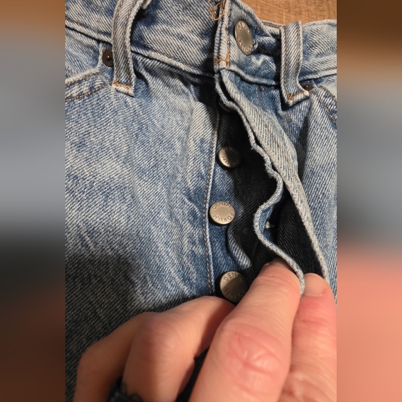 Denim Forum ($148) Joni High Rise Loose Jeans Light Wash - Picture 5 of 10